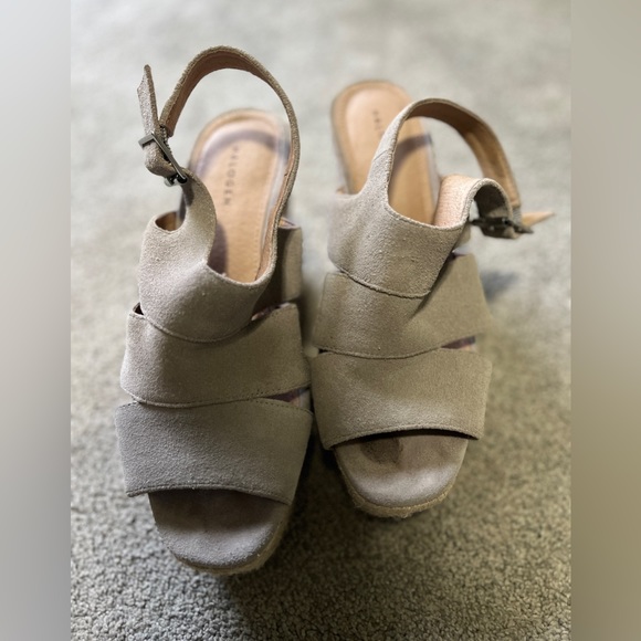 Halogen Alina Espadrille Wedge Sandal SZ 7.5 - Picture 3 of 6